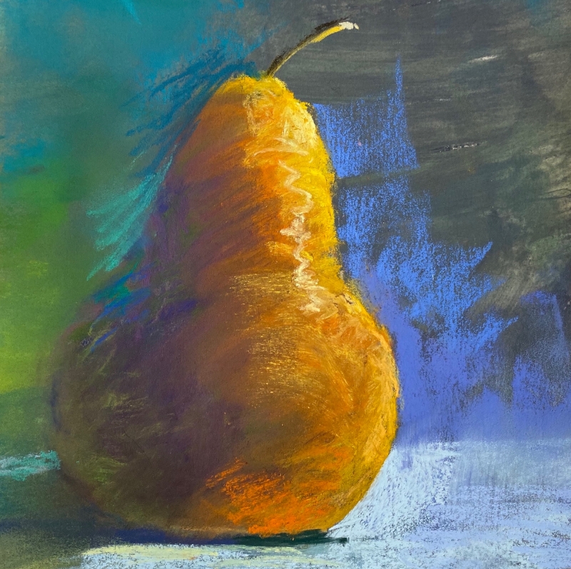Quiet Pear by artist Enid Wood